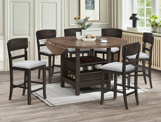 Oakley Counter Height Dining Set 7pc