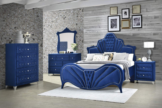 Dante B5 Blue - 5pc Bedroom Set